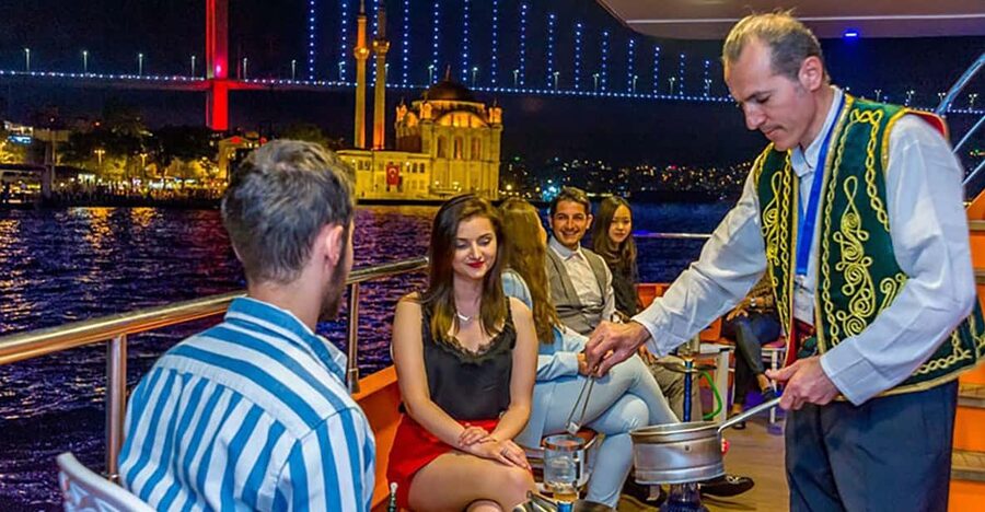 Istanbul: Bosphorus Night Dinner Cruise with Private Table - Your private-table dinner: what you’re actually eating