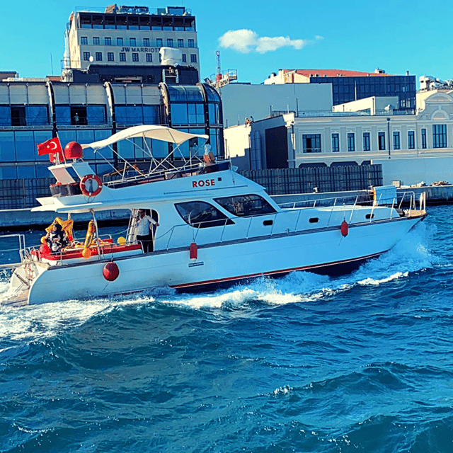 İstanbul: Bosphorus Private Yacht Cruise with Tea and Coffee - Meeting point and how to start smoothly near Galata