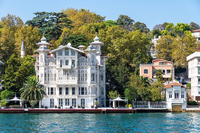 Istanbul Bosphorus Sightseeing Cruise with Audio Guide - Dolmabahçe Palace Views From the Water: Ottoman Power With a European Face