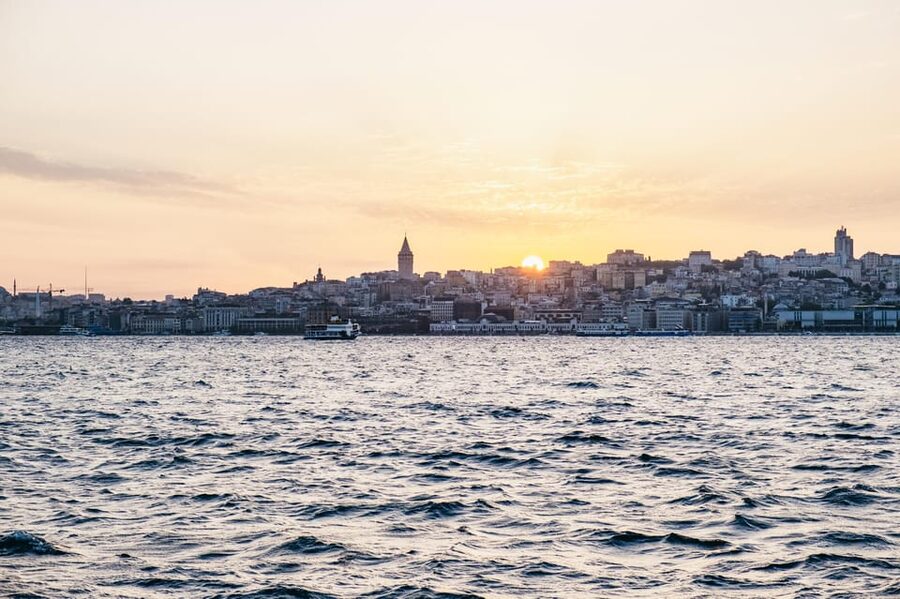 Istanbul: Bosphorus Sunset Cruise on a Luxury Yacht - Inside the 25-meter yacht: comfort, seating, and crew attention
