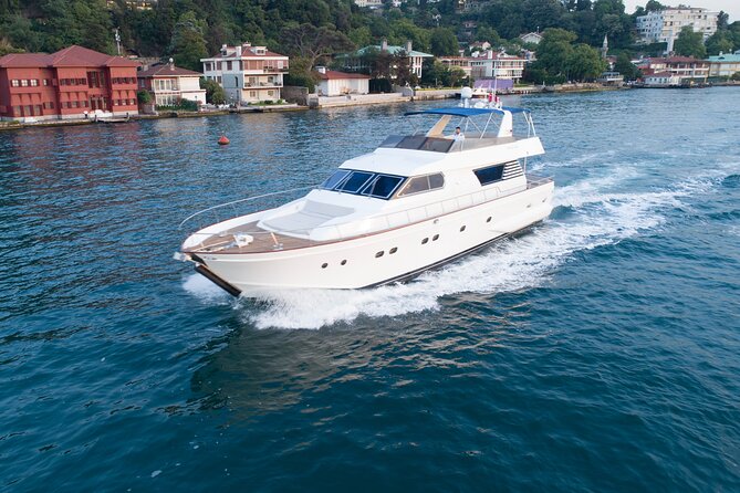 Istanbul Bosphorus Sunset Cruise on the Luxury Yacht - Bosphorus Bridge, Galatasaray Island, and the strait’s big-scale views