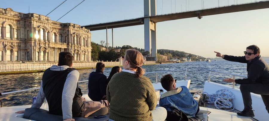 Istanbul: Bosphorus Sunset Cruise on Yacht with Live Guide - Price and Logistics: What You Get for About $19