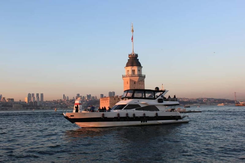 Istanbul: Bosphorus Sunset or Night Yacht Cruise & Transfers - Bosphorus views from the water, not the road