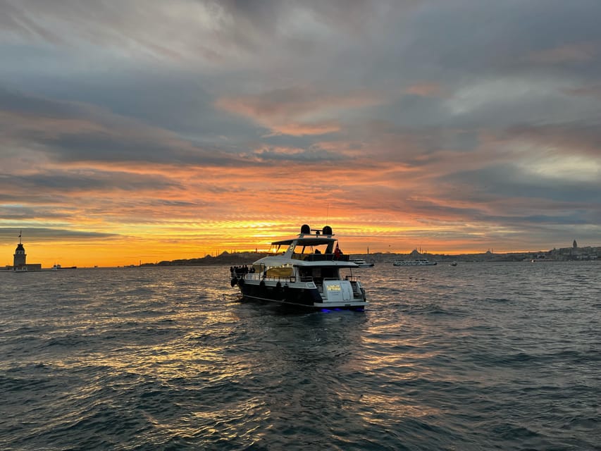 Istanbul: Bosphorus Sunset Yacht Cruise with Live Guide - Price and value: what $35 buys on the Bosphorus
