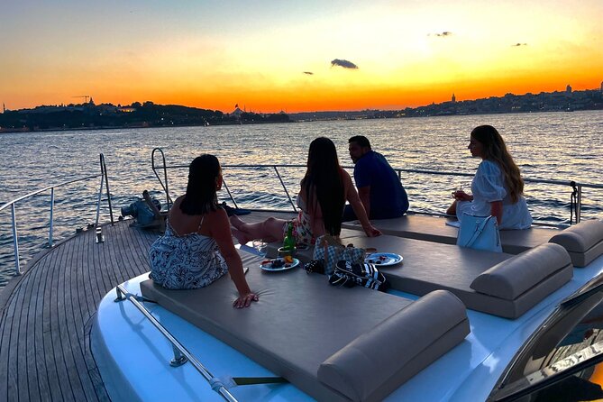 Istanbul Bosphorus Sunset Yacht Cruise With Live Guide And Snacks - Where you board, how the cruise is set up, and what to expect