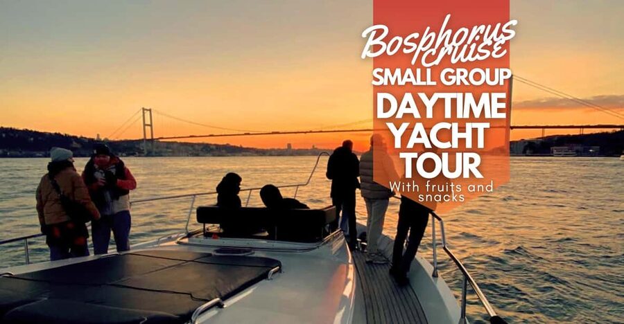 Istanbul: Daytime Bosphorus Yacht Cruise with Fruit & Snacks - Key things you will notice right away
