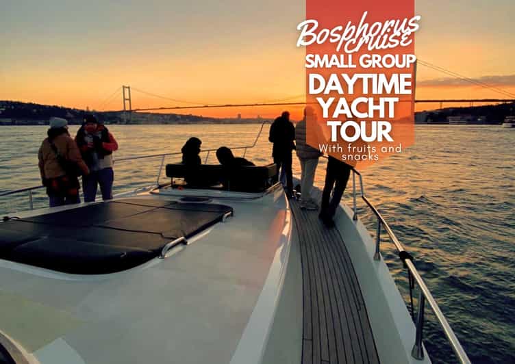 Istanbul: Daytime Bosphorus Yacht Cruise with Fruit & Snacks - Meeting at İBB Karaköy Sahil Parkı, tram and metro friendly
