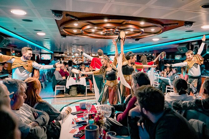 ISTANBUL: Dinner Cruise On The Bosphorus with Turkish night show - What the Show Feels Like When It Gets Interactive