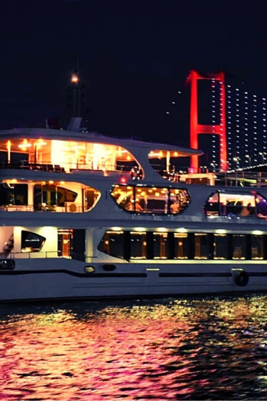 Istanbul: Dinner Cruise with Hotel Pickup & Optional Drinks - Top Deck Under the Stars: Your Best Photo and Calm Escape