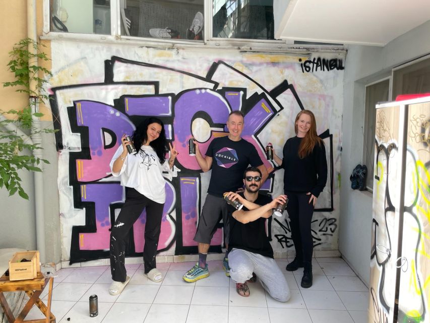 Istanbul: Do Street Art with Local Artists at Home Garden - Small-group format: why a limit of 8 matters