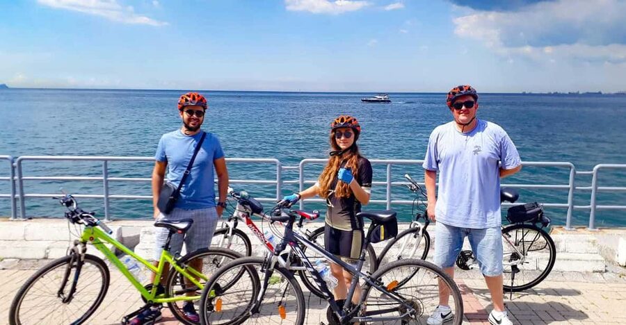 Istanbul: Eurasia Bike & Boat Half-Day Tour - Balat Tram Station start, bikes ready, and a neighborhood you can actually wander