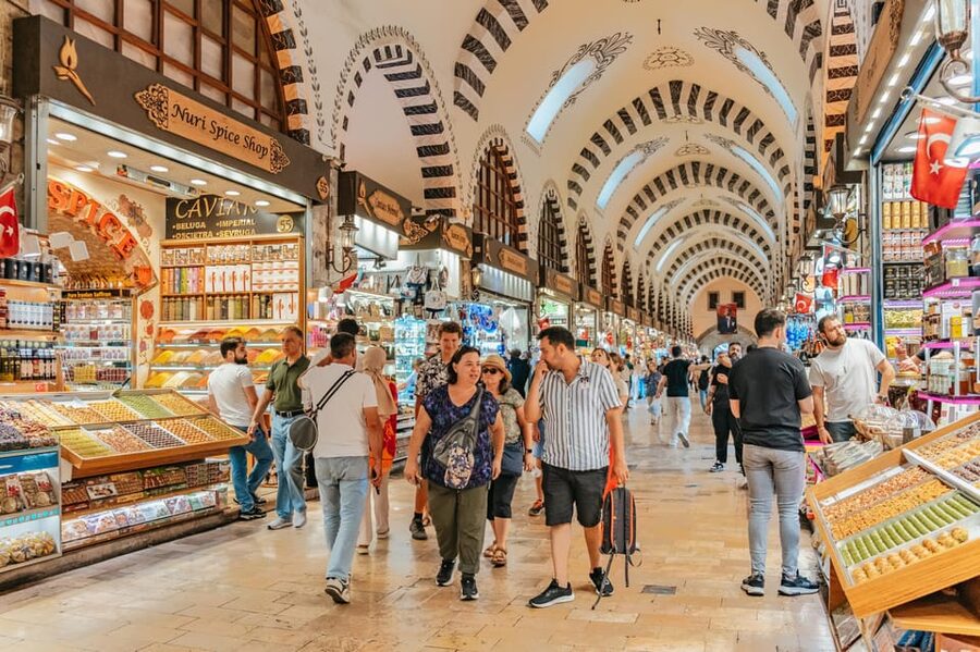 Istanbul: European and Asian Side Guided Foodie Walking Tour - Food tasting on the European side: kebab, dolma, and the stuff you might miss
