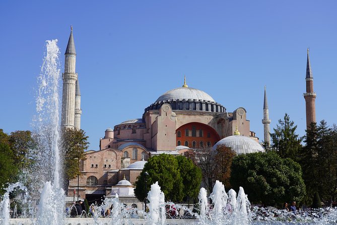 Istanbul Highlights Private Tour: Hotel Pick-Up & Drop-Off - Hagia Sophia Grand Mosque: plan on paying for entry