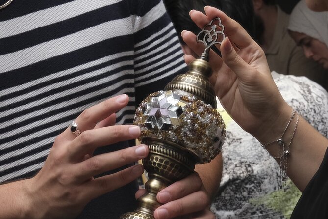 Istanbul Mosaic Lamp Workshop in Grand Bazaar - What you make, and the key take-home cost you must plan for