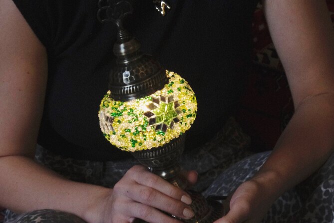 Istanbul Mosaic Lamp Workshop in Grand Bazaar - The learning part: stories that make the bazaar make sense