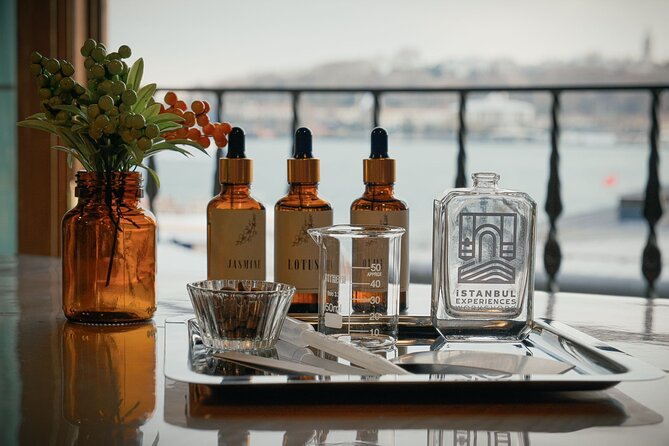 Istanbul Perfume Making Workshop with Bosphorus View - Naming the Scent: Labels, 50 ml Bottle, and Recipe Card