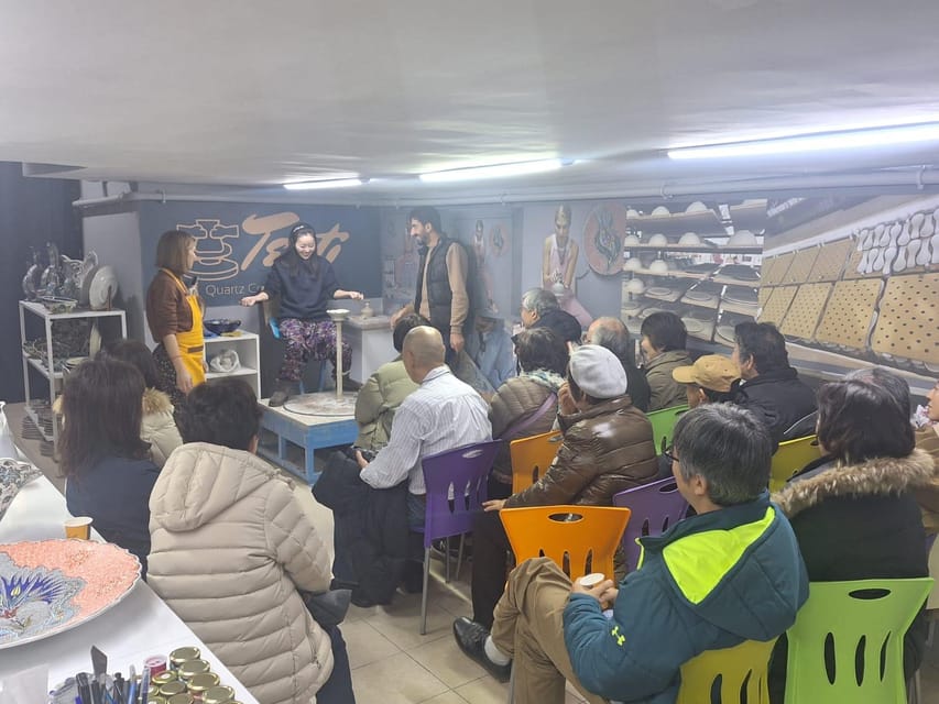Istanbul: Pottery Workshop - The 45-minute flow: from demo red clay to your handmade piece
