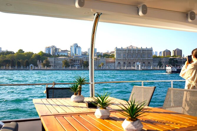 Istanbul Private Luxury Yacht on Bosphorus 25 Meter 82 Feet - The big difference maker: a two-hour route built for views