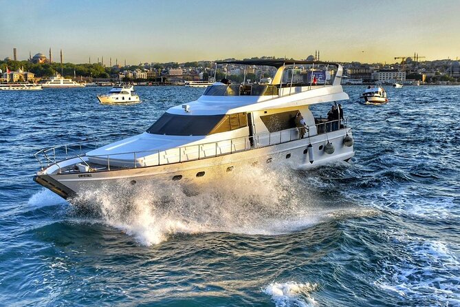 Istanbul Private Luxury Yacht on Bosphorus 25 Meter 82 Feet - Dolmabahçe Palace and Çırağan Palace, Ottoman grandeur at water level