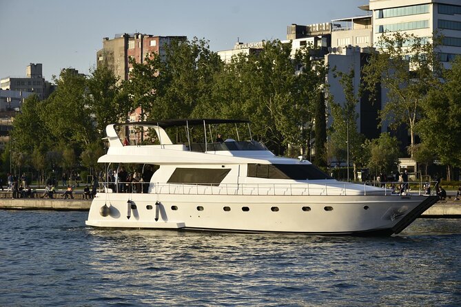 Istanbul Private Luxury Yacht on Bosphorus 25 Meter 82 Feet - Ortaköy Mosque and the Bosphorus Bridge, where the views feel iconic