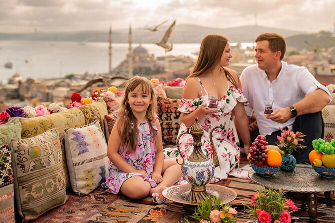 Istanbul Rooftop Photoshoot with Flying Dress - Weather matters more than you think for flying dresses