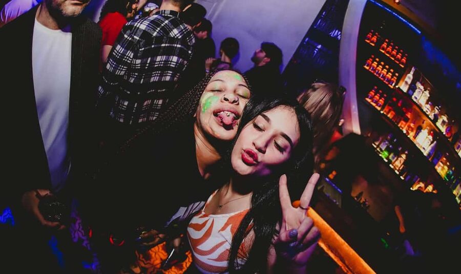 Istanbul: Rooftop Pub Crawl with Party Bus - Party bus ride, raki shots, and the group momentum factor