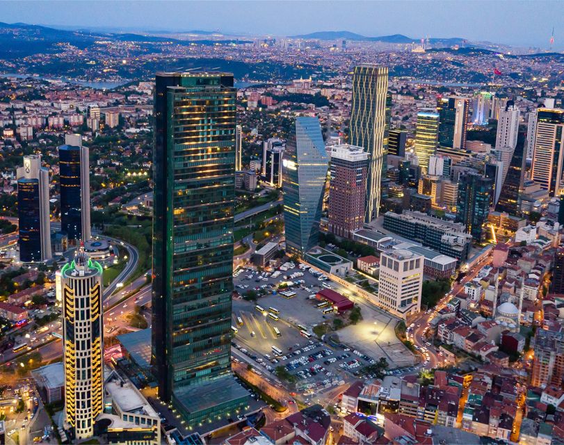 Istanbul: Sapphire Observation Deck Entrance - SkyRide 4D Simulation: The Short Indoor Helicopter-Like Moment