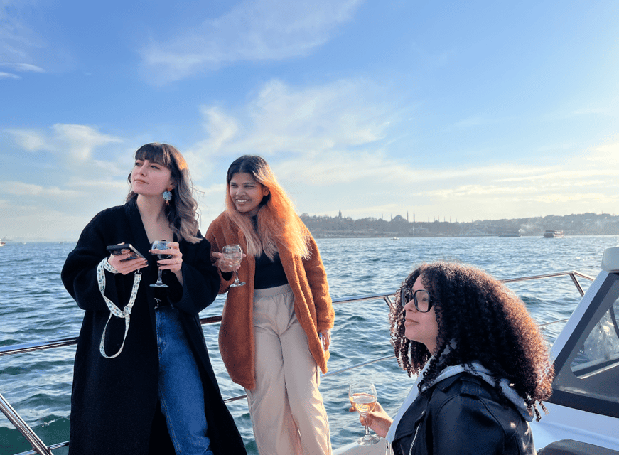 Istanbul: Small Group Yacht Tour with Unlimited Wine - Bosphorus Bridge Photo Stop, Then the Cruise Energy Shifts
