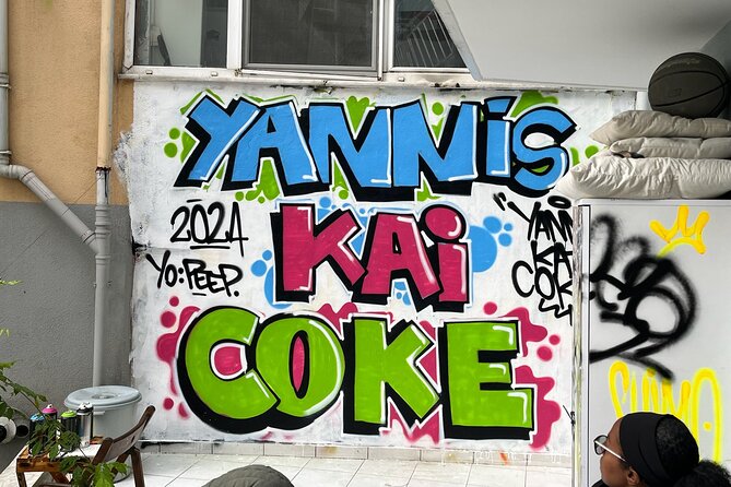 Istanbul Street Art Experience with Local Artists at Home Garden - Besiktas: lettering structure, techniques, and your first nickname