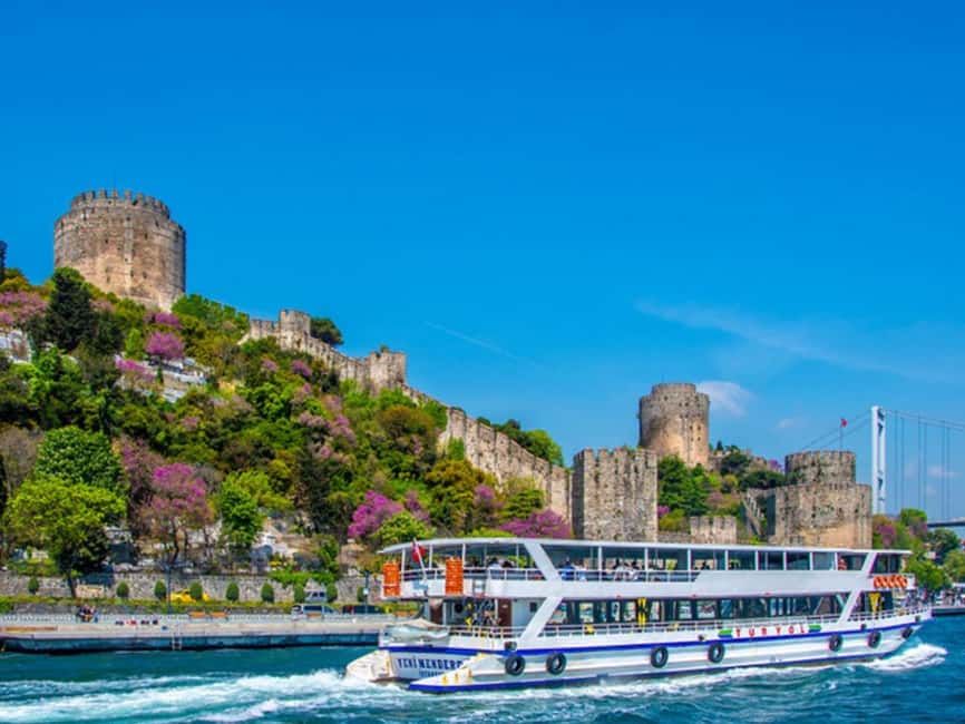 Istanbul: Sunset Bosphorus Yacht Cruise with A break on Asia - Ortaköy to the Bosphorus Bridge: Bridges, Mosques, and Palace-Adjacent Views