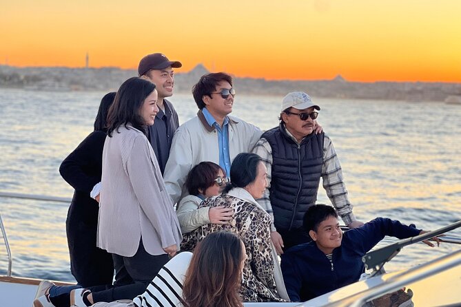 Istanbul Sunset Yacht Cruise on the Bosphorus with Transfers - Istanbul at Sunset From the Water, Not From a Street