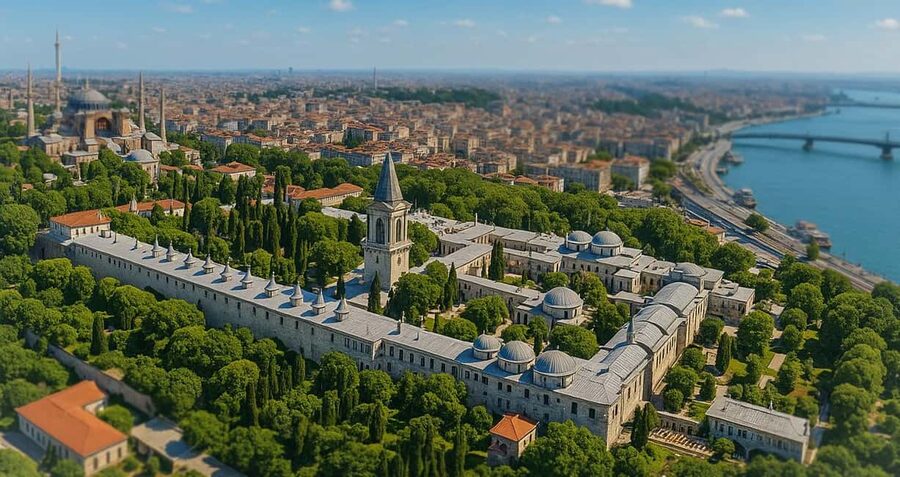 Istanbul: Topkapi Palace & Harem Museum Ticket & Audio Guide - Meeting point near the main gate: what to look for