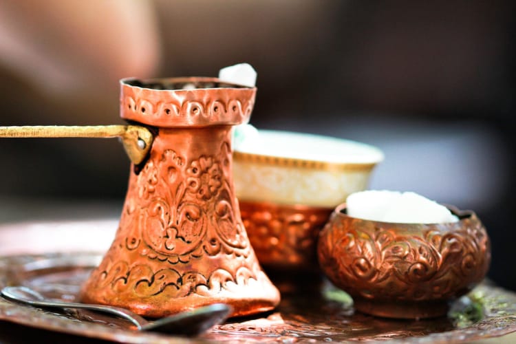 Istanbul: Turkish Coffee Trail - The 1519 coffee story that explains the Turkish method