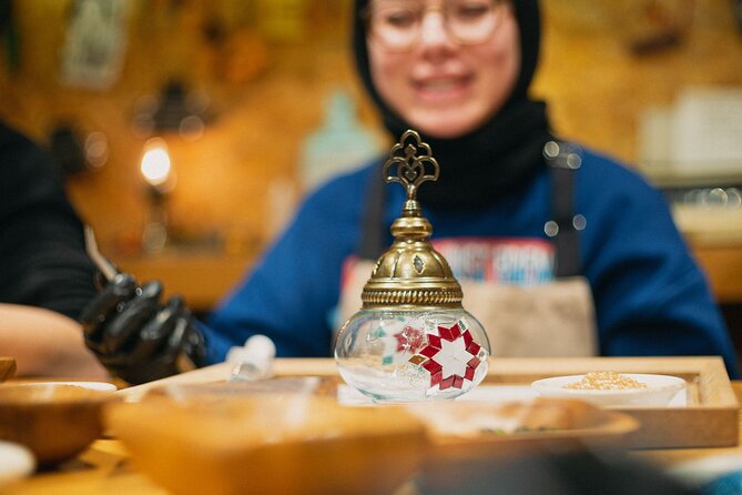 Istanbul Turkish Mosaic Lamp Workshop in Old Town - All Included - How Your 2.5 Hours Typically Unfold (From Hello to Take-Home Lamp)
