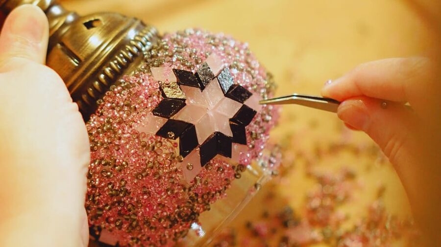 Istanbul: Turkish Mosaic Lamp Workshop with Bosphorus View - Tea breaks, friendly hosts, and why the group part works