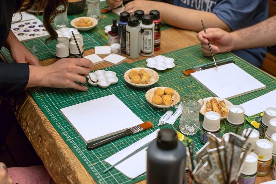 Istanbul: Turkish Tile Painting & Ceramic Workshop w/ Snacks - Supplies, Instruction Quality, and What Gets Included