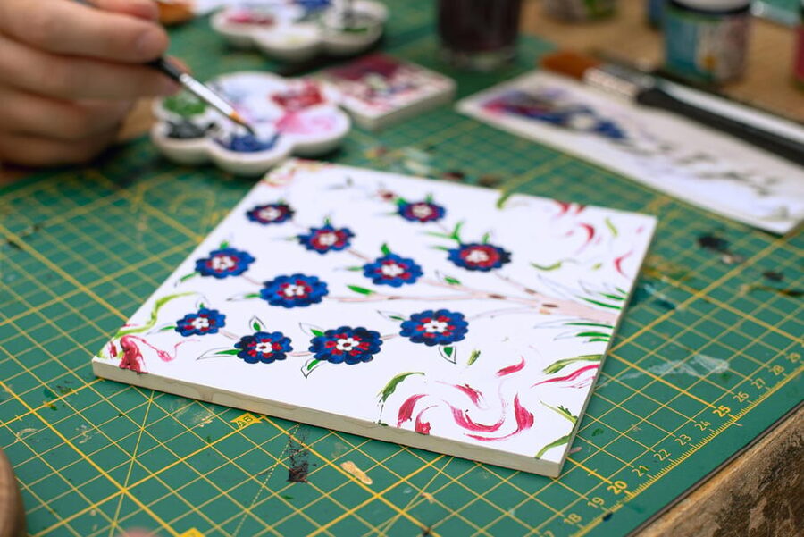Istanbul: Turkish Tile Painting & Ceramic Workshop w/ Snacks - Packing Your Souvenir: Bubble-Wrap That Helps Your Plate Survive