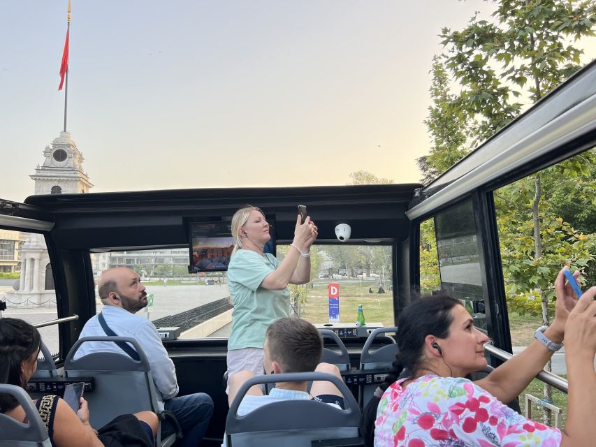 Istanbul: Two Continents Evening Bus Tour with Commentary - Dolmabahce Palace: a grand European-side statement