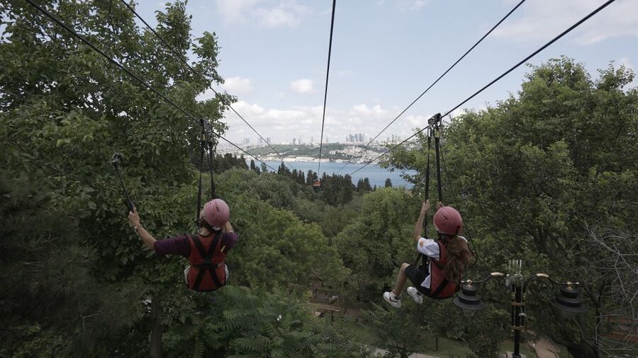 Istanbul: Zipline Adventure with Bosphorus View - Zipline over Nakkaştepe Park from Üsküdar