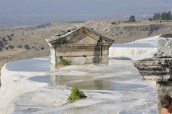 Jewels of Turkey - 4 Day Trip to Pamukkale Ephesus Cappadocia with Balloon Ride - Pamukkale and Hierapolis: white terraces, big gates, and the sock walk