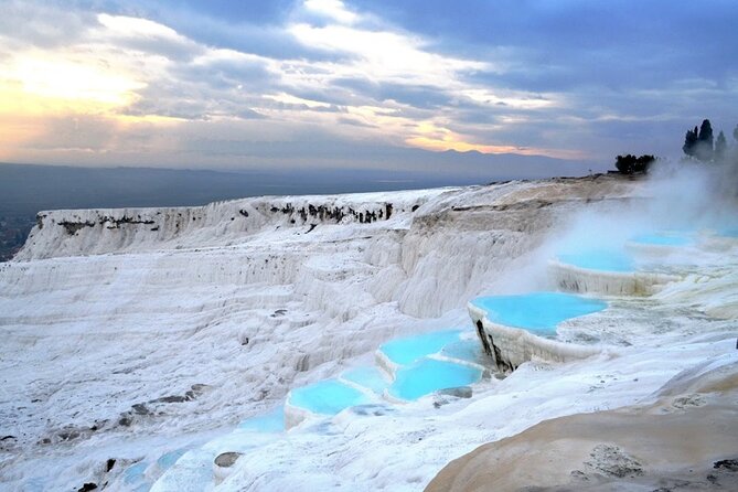 Jewels of Turkey - 4 Day Trip to Pamukkale Ephesus Cappadocia with Balloon Ride - Cleopatra’s Pool, paragliding, and Karahayit stone workshops