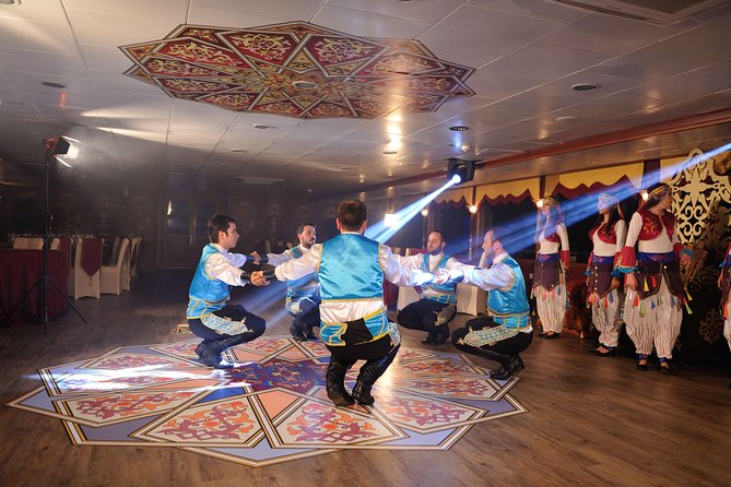 Luxury Bosphorus Dinner Cruise & Shows Private Table & Free Wi-Fi - The Entertainment: Folk Dances, Belly Dance, and DJ Music