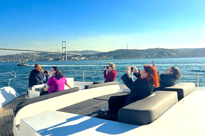 Luxury Bosphorus Yacht Tour – Asian Side Stop & Exploration - Getting on board at İdo Kabataş, then settling in