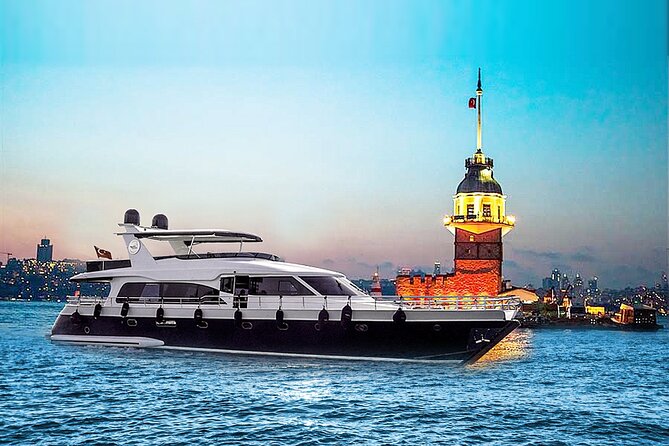 Luxury Sunset Yacht Cruise on the Bosphorus – Refresh & Relax - Dolmabahçe and Çırağan Shoreline: Mosque, Palaces, and the Ottoman Front Row