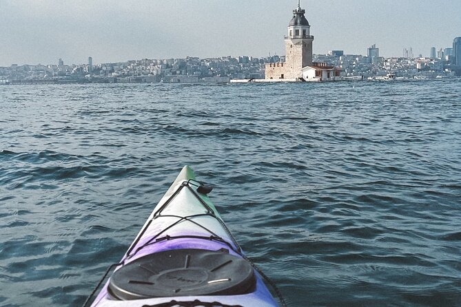 Maiden's Tower Canoe Tour Istanbul from the Waters - Stop 1: Kız Kulesi from the water, and the paddling reality check