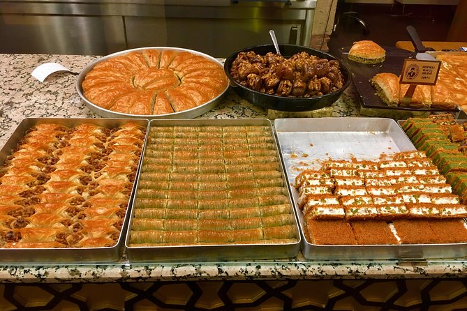 Private and guided Food and Culinary Tour of Istanbul - Stop 2 in Tophane Meydan Cesmesi: coffee or tea plus fresh baklava