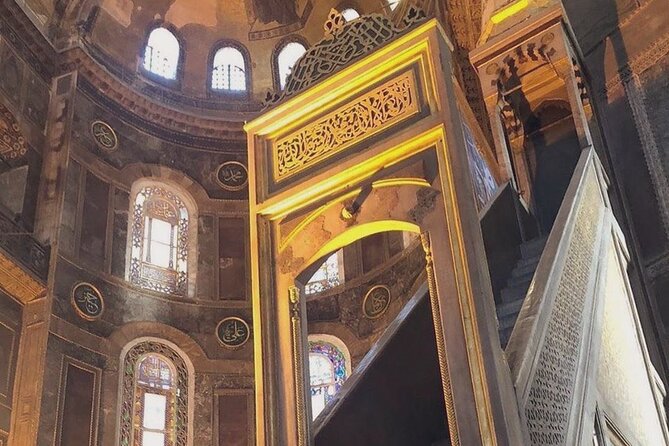 Private Hagia Sophia Sultanahmet Blue Mosque Cistern Grand Bazaar - Hagia Sophia Grand Mosque: ticketed entry and queue reduction