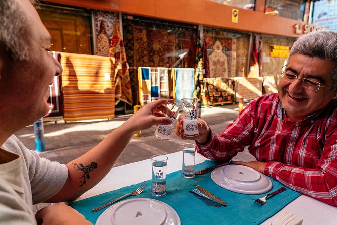 PRIVATE Istanbul Food Tour - 10 Tastings including Raki & Padi - Thales Cafe: Ottoman-Era Setting for a Breather