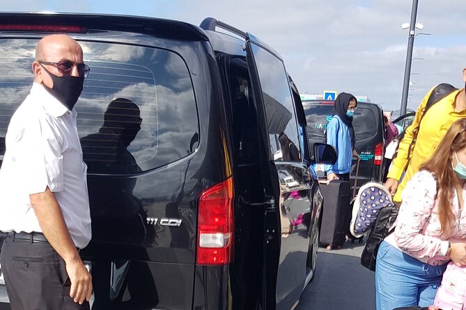 Private SAW Airport Arrival or Departure Transfer - No Extra Passenger Stops, Less Time Wasted