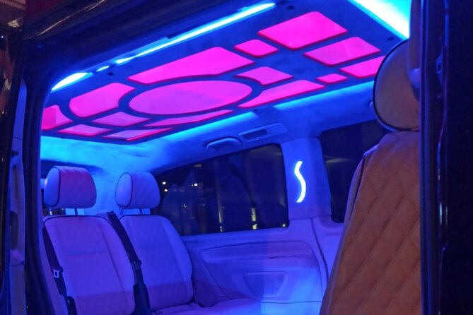 Private VIP Minivan Luxury & Family Friendly Meet Transfer - The Mercedes Vito Setup: Comfort for Up to 6, Plus Luggage Space